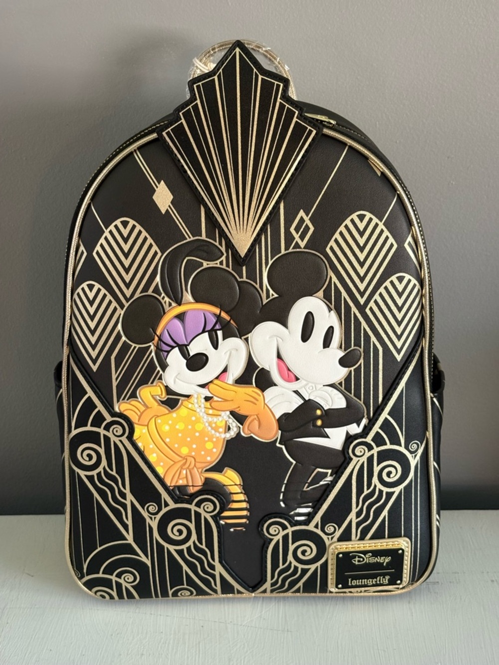 Loungefly Great Gatsby Mickey & Minnie Mini Backpack LE1000